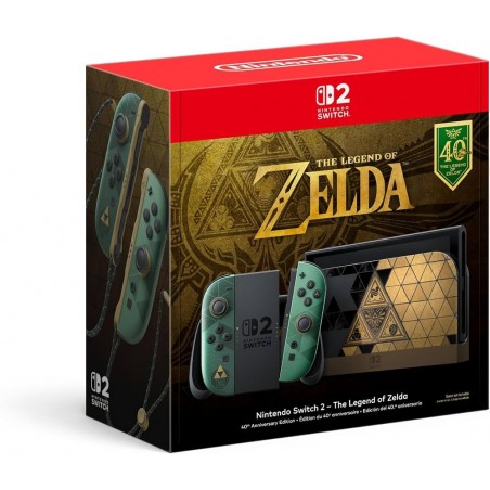 Preventa Consola Switch 2 The Legend of Zelda 40TH Aniversario